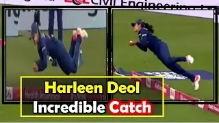 Harleen Deol Stunning Catch 🌟 | Smriti Mandhana & India Cricket