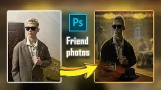 HOW TO MAKE A MAFIA VIBE FROM SIMPLE FRIEND IMAGE !!!