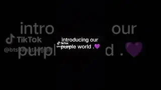 #btsedits #blinks introducing our purple world 🌍 +💜