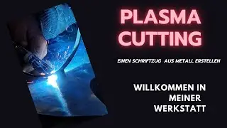 how to plasma cut a metal sign