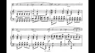 Alexander Scriabin - Romance for horn and piano (1890) [with score]