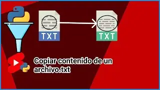 ¿Cómo copiar el contenido de un archivo.txt? | Python #Shorts