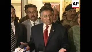 Musharraf with Indian FM, comments