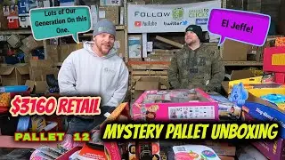Our Generation = Nice Profits $3160 Mystery Pallet Unboxing Retail Boxes #12