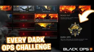 How to unlock EVERY dark ops challenge in black ops 4!/SECRET CHALLENGE GUIDE (COD BO4)