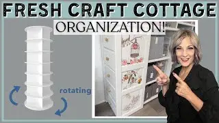 🎨Craft Room Organization/Storage & Organization Hacks/Craft Cottage Reset *2026*