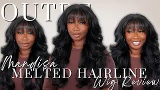 *NEW* Outre Melted Hairline Wig Install + Review | Mandisa | Tan Dotson