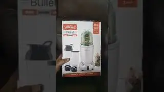 Cookwell Bullet Mixer Grinder, 600W 3 Jar 2 Blade