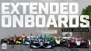 CLOSE calls and more - Extended Onboards from 2024 XPEL Grand Prix at Road America | INDYCAR