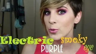 Electric Purple Smoky Eye