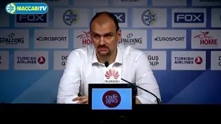 Post-game: Zan Tabak, Maccabi - Nizhny