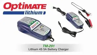 OptiMate Lithium : 4s 5A Battery Charger (feat. TM-291)