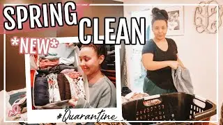 2020 EXTREME SPRING CLEAN WITH ME | QUARANTINE CLEANING MOTIVATION | Page Danielle