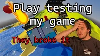 Play Testing my PvP Card Game (they broke it)