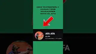 How to properly clean your Firearm magazines - A Tutorial by @2_AFA