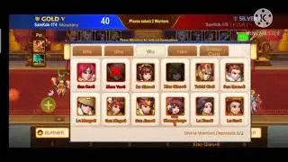Dynasty Heroes - #2 King's Battle Div+8 Tips Insignia List, Upper & Lower Hand