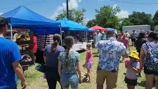 Registering voters at the 2023 McDade Annual Watermelon Festival !!!
