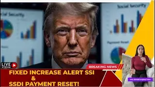 Breaking:SSI & SSDI Payment Reset Activated &mdash; This Fixed Increase Changes Everything!