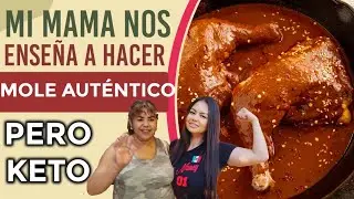 MOLE KETO AUTÉNTICO/ RECETA SECRETA DE MI MAMA / ESTILO GUANAJUATO 🇲🇽🇲🇽🇲🇽