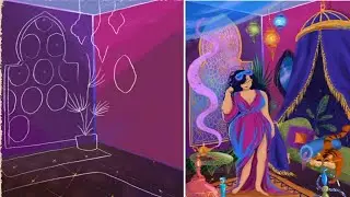 Art Puzzle game level 112