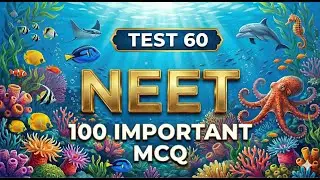 100 Most Expected Question For Neet   2026 BIOLOGY BEST MCQ NEET #neet