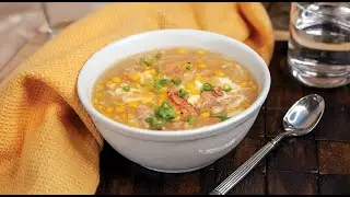 Corn & Crab Soup by Chef Grant Sato