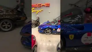 Одна из лучших коллекций частных автомобилей, что я видел. Ferrari SP3, Singer 911, Ferrari Speci...