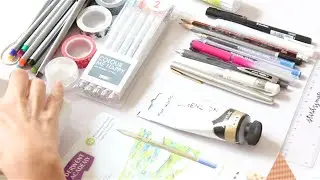 Journaling Tools: What's in my pencil case