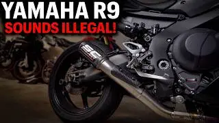 УСТАНОВКА И ОБЗОР ВЫХЛОПНОЙ СИСТЕМЫ YAMAHA R9 SC PROJECT CR-T И КОМПЛЕКТА DNA STAGE 2!
