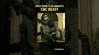 SOLID SNAKE IS A CQC BEAST! 🔥