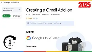 Creating a Gmail Add on | GSP249