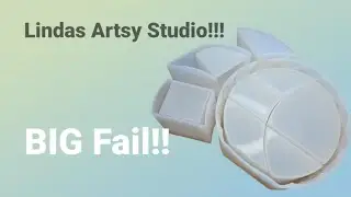 This Went Horribly Wrong...  Resin Shelf Mold