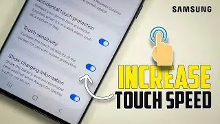 Как мгновенно повысить чувствительность сенсорного экрана Samsung | Как исправить проблему с нера...