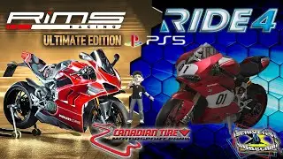 RIMS VS RIDE 4 - DUCATI PANIGALE 2017 ELABORATA  SUL CIRCUITO CANADIAN TIRE GAMEPLAY PS5 1080p60