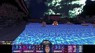 Doom 2 - DBP73: Narcoleptic Strata (Map 12: A Soft Lake): UV-Fast 100% (Map Author: kvsari)