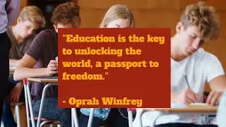 Education Is Key To Unlocking The World