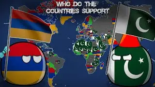 WHO DO THE COUNTRIES SUPPORT? Armenia or Pakistan?  Alternative Mapping P67