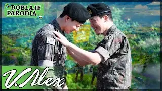 BTS - EL REGRESO DEL SERVICIO MILITAR 🥳🪖 | (Doblaje Parodia) | V.Alex