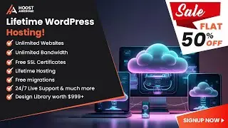 LIFETIME WORDPRESS HOSTING - HOOST AWESOME 🤩