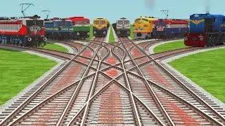 Indian Train Video Bumpy Simulator Railway Station || the same train simulator classic 