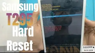 Samsung Galaxy Tab A SM-T295 Hard Reset | Factory Reset Without Password (100% Working)