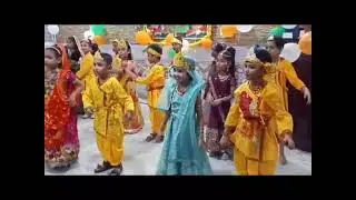 Janmashtami celebration in Rishi Convent School
