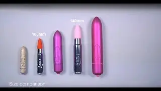 A look at the 10 function soft tip water proof mini bullet vibrator by rocks off in action at Peachy