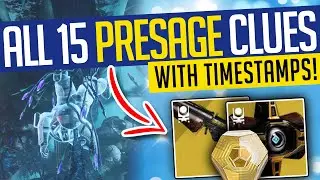Destiny 2 | ALL 15 PRESAGE CLUES! Every Scannable w/ Timestamps! Season of the Chosen