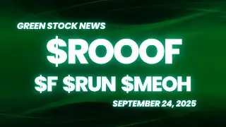 Northstar Clean Technologies ($ROOOF) | Ford ($F) | Sunrun ($RUN) | Voyager Technologies ($VOYG)