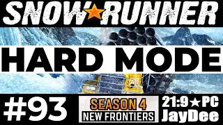 HARD MODE Tag #93 - Die Raketenstartrampe entdeckt - Kosmodrom/AMUR ★ SNOWRUNNER Deutsch