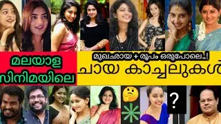 Malayalam Actors And Actress Same Look 👀😲 | Malayalam Film Stars #malayalam #viral #trending