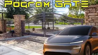 Tesla Juniper: How to program your gate to your homelink.
