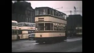 Trams in Sheffield 1960