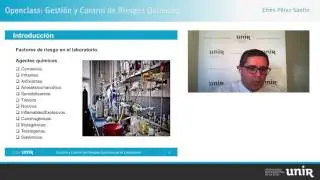Gestión y control de riesgos químicos en el laboratorio | UNIR OPENCLASS